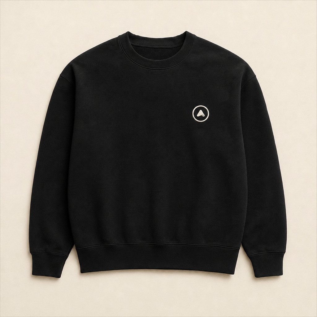 The Crewneck — Black
