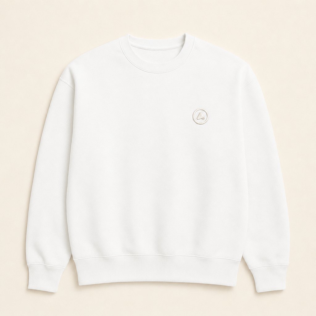 The Crewneck — White
